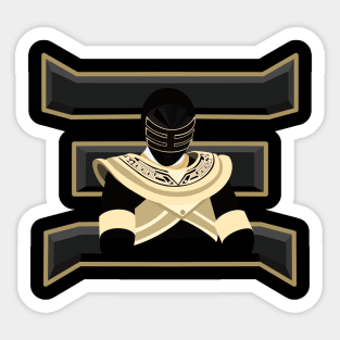 Gold Zeo Ranger Sticker